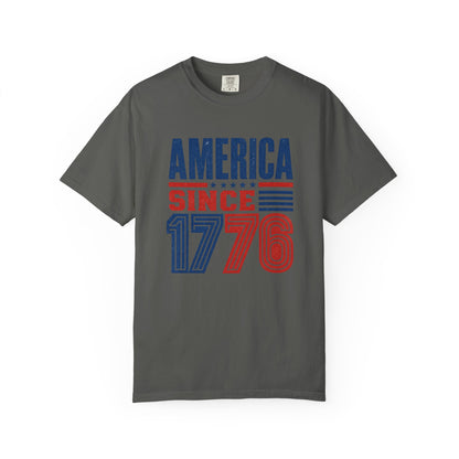 America 1776 T-Shirt Patriotic USA Independence Day Gift Tee American History Freedom Shirt Men Women Unisex