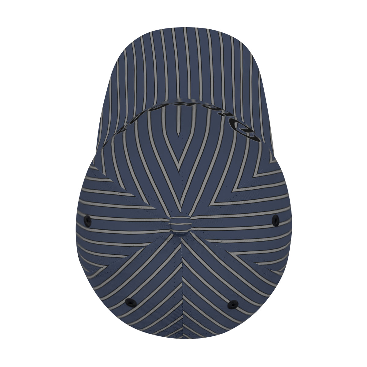 Navy & Grey Pinstripe Pioneer Wrestling Hat