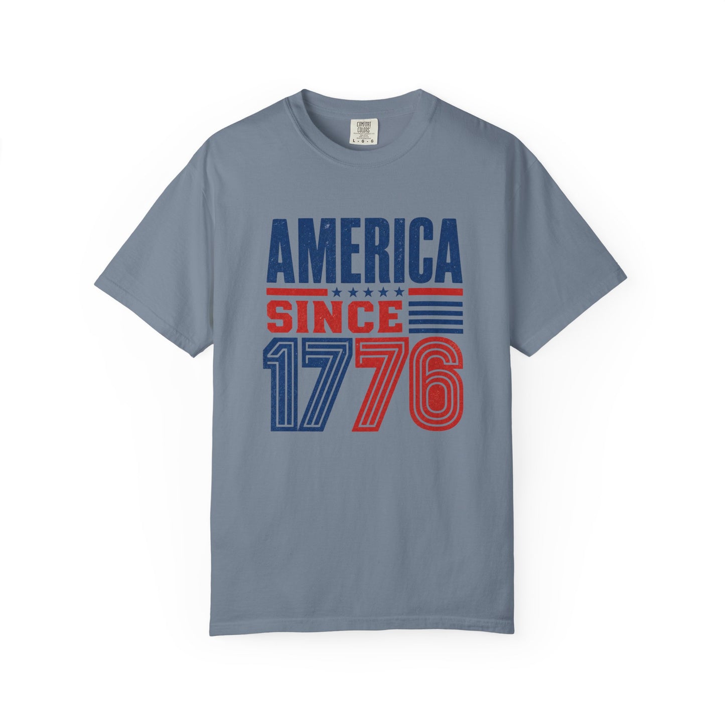 America 1776 T-Shirt Patriotic USA Independence Day Gift Tee American History Freedom Shirt Men Women Unisex