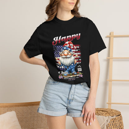 America Gnome Patriotic T-Shirt | USA 250 | 4th of July | Comfort Colors