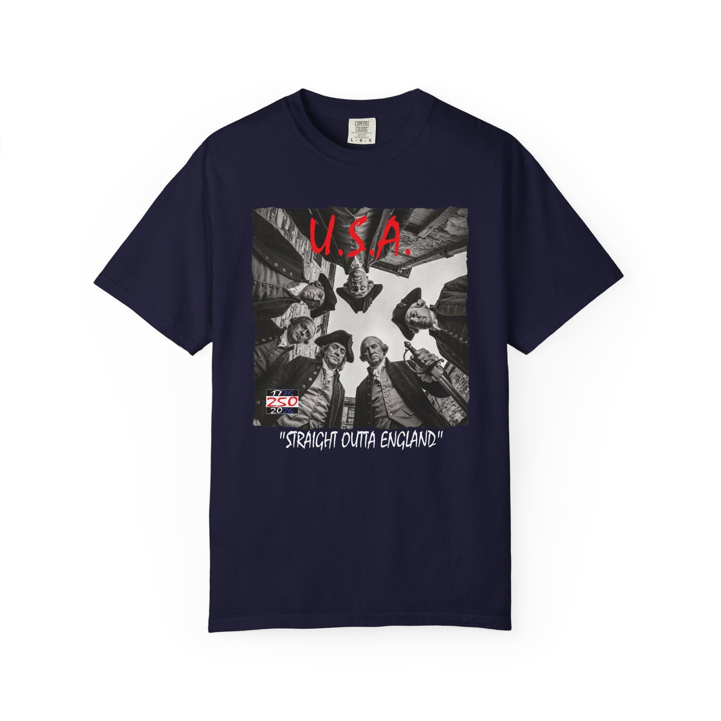 U.S.A. 250th 'Straight Outta England' T-shirt
