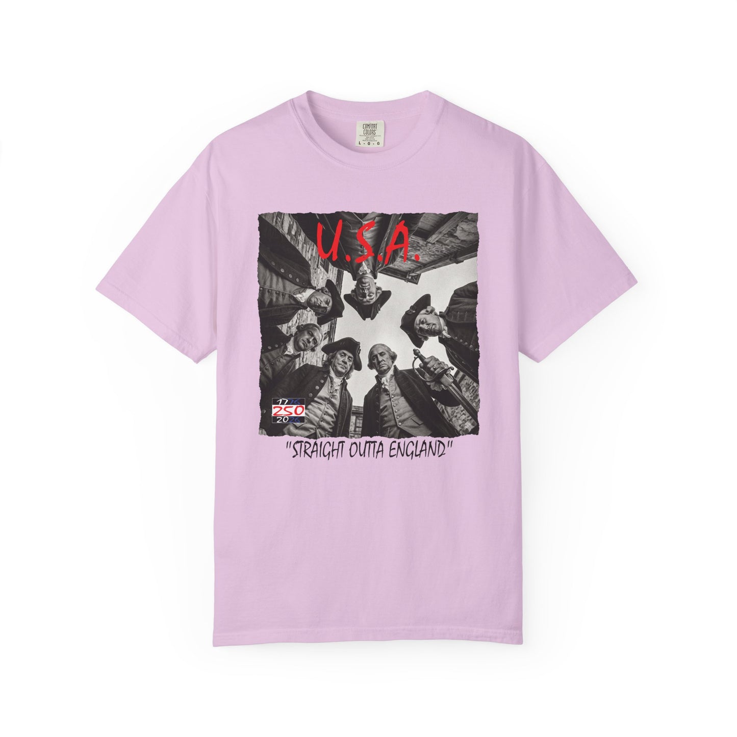 U.S.A. 250th 'Straight Outta England' T-shirt