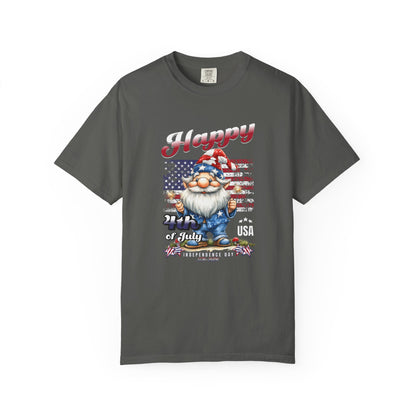 America Gnome Patriotic T-Shirt | USA 250 | 4th of July | Comfort Colors