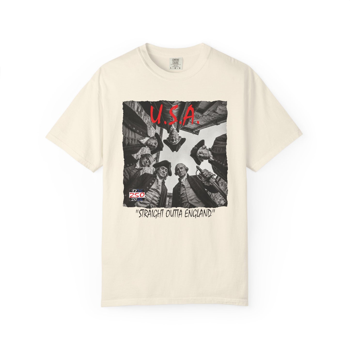 U.S.A. 250th 'Straight Outta England' T-shirt