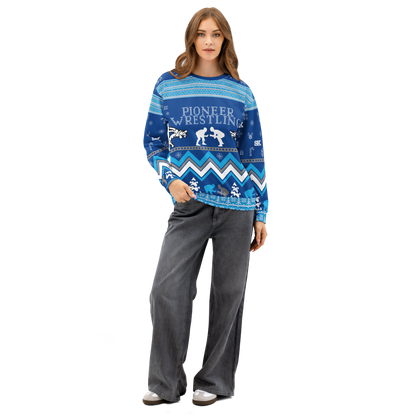 Pioneer Wrestling Ugly Sweatshirt