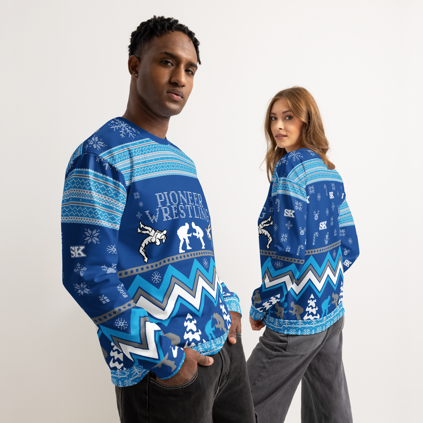 Pioneer Wrestling Ugly Sweatshirt