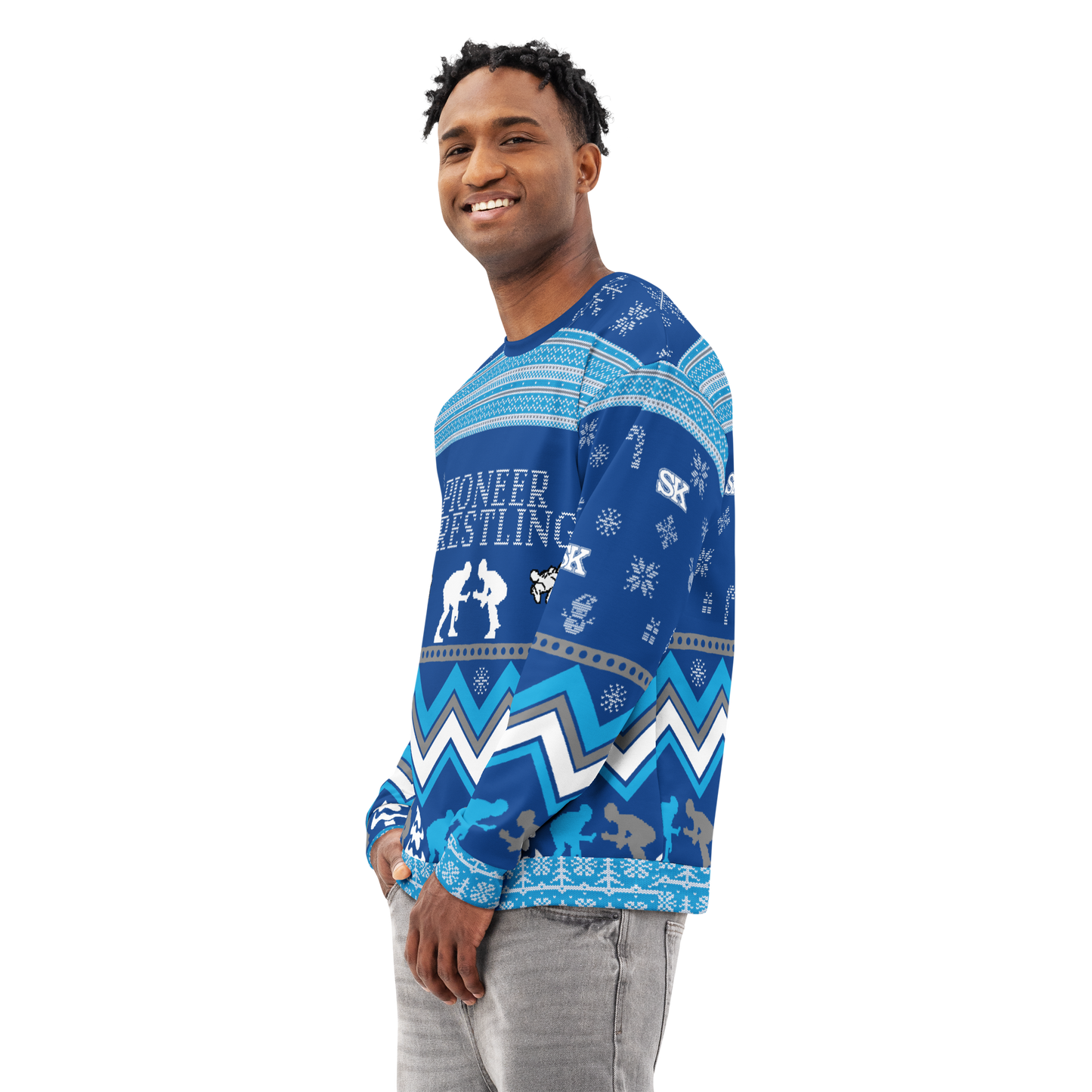 Pioneer Wrestling Ugly Sweatshirt