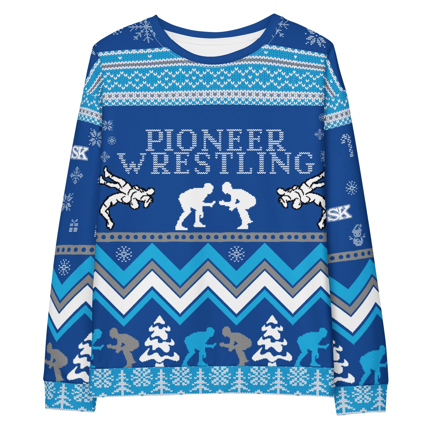 Pioneer Wrestling Ugly Sweatshirt - Cotton