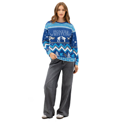 Pioneer Wrestling Ugly Sweatshirt - Cotton